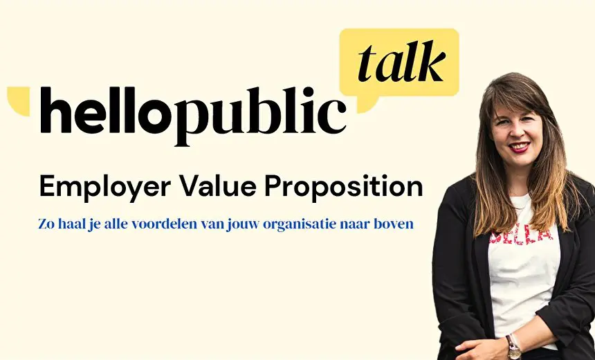 Hellopublic webinar aankondiging EVP - Marije van der Star