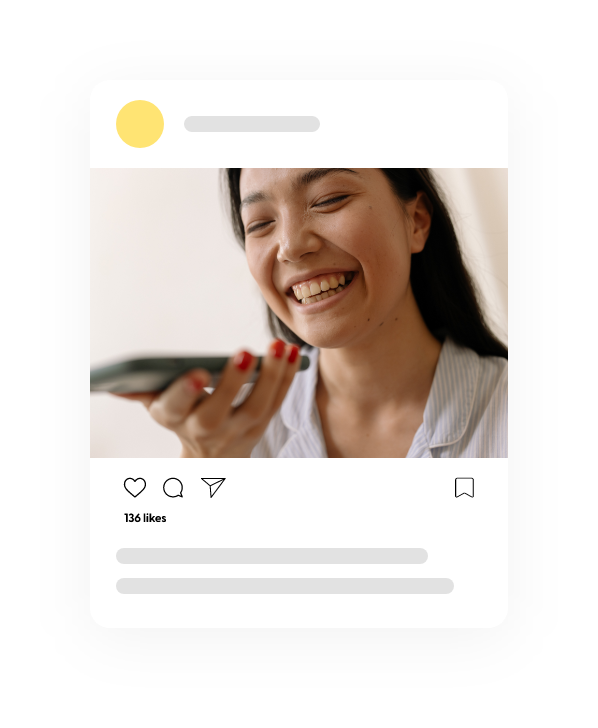 instagram mock